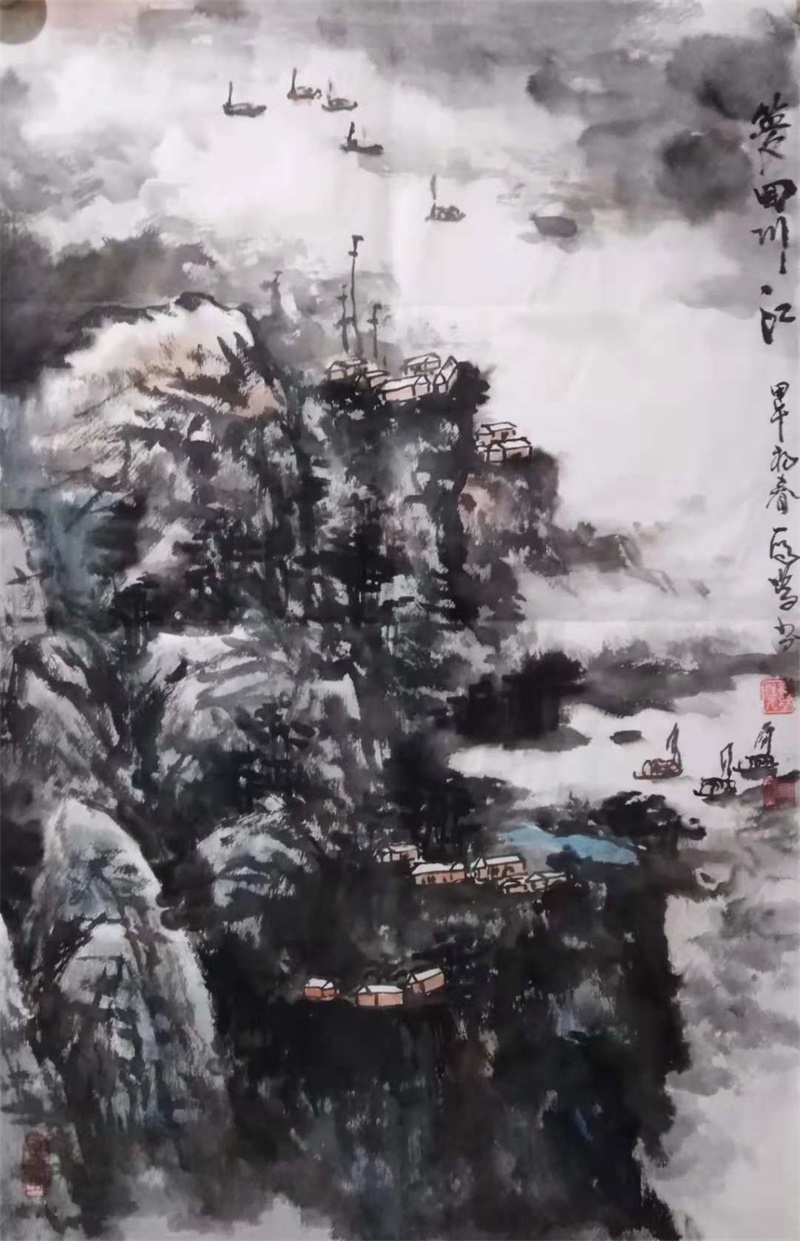 陈一鸣 国画作品