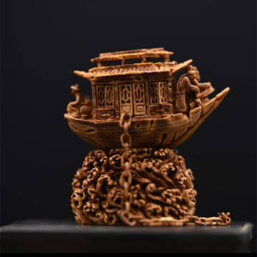 郭名山 核雕作品