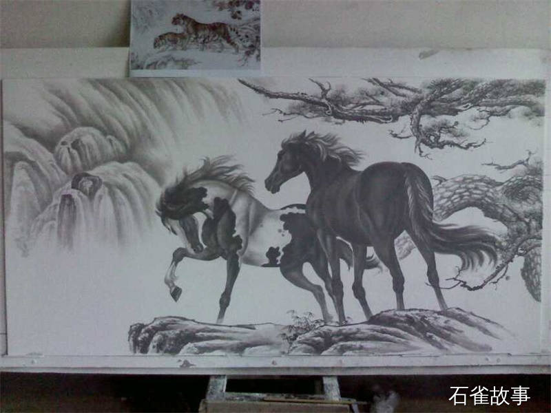 石雀故事