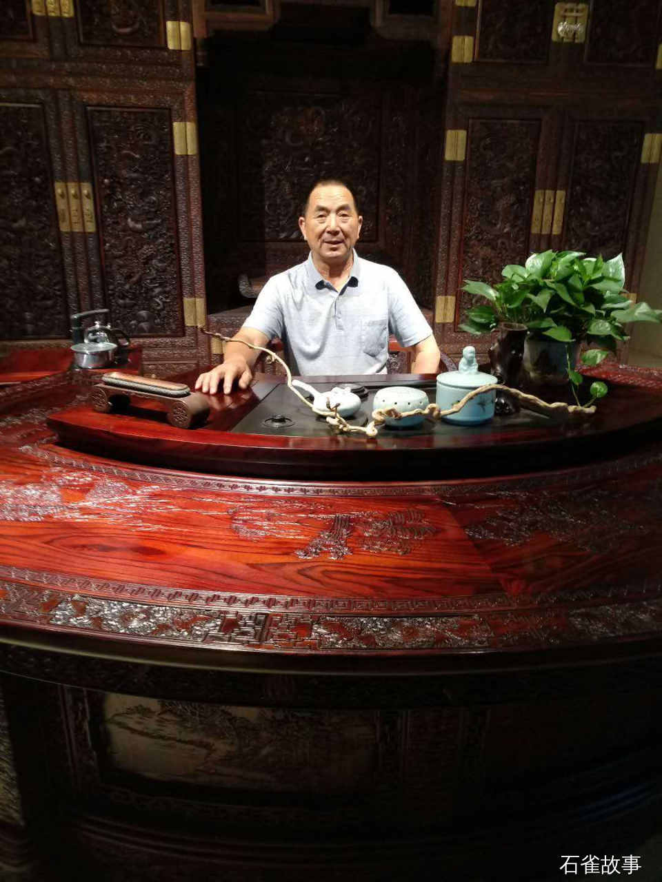 石雀故事