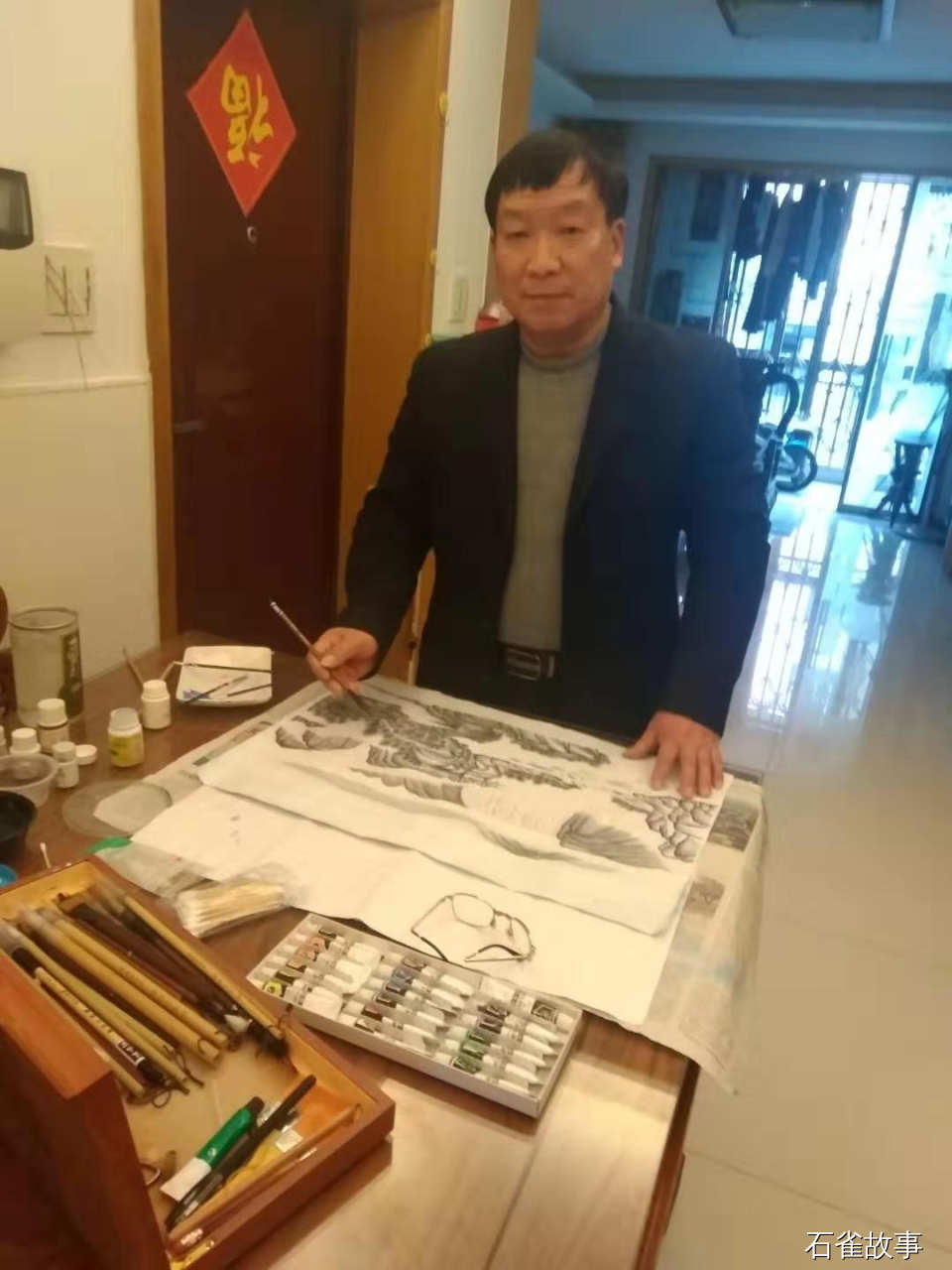 石雀故事
