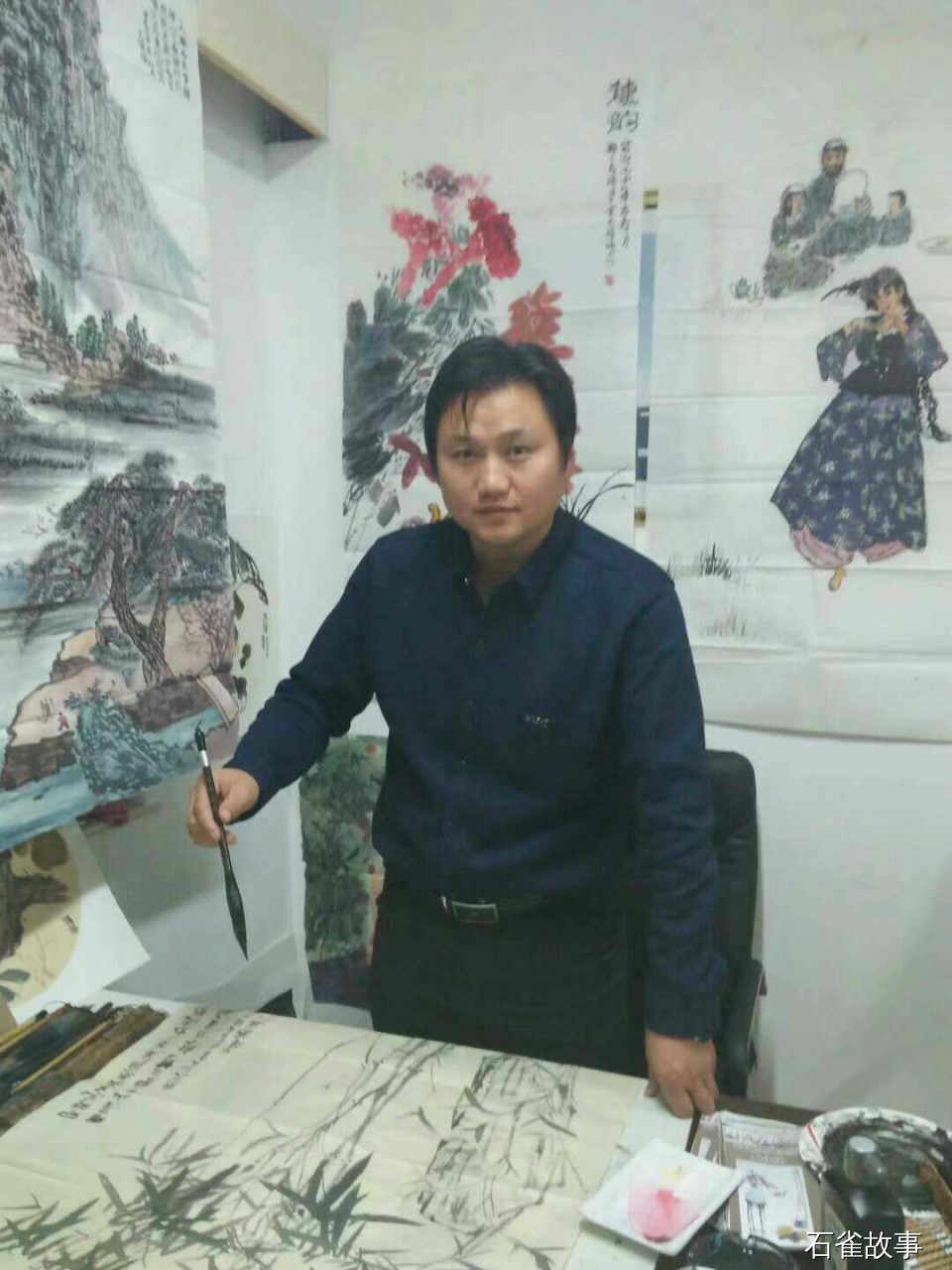 石雀故事
