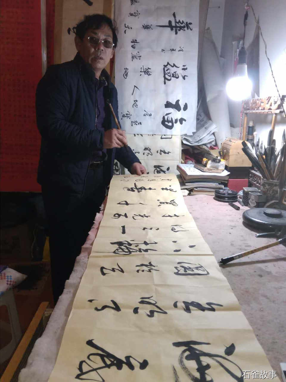 石雀故事