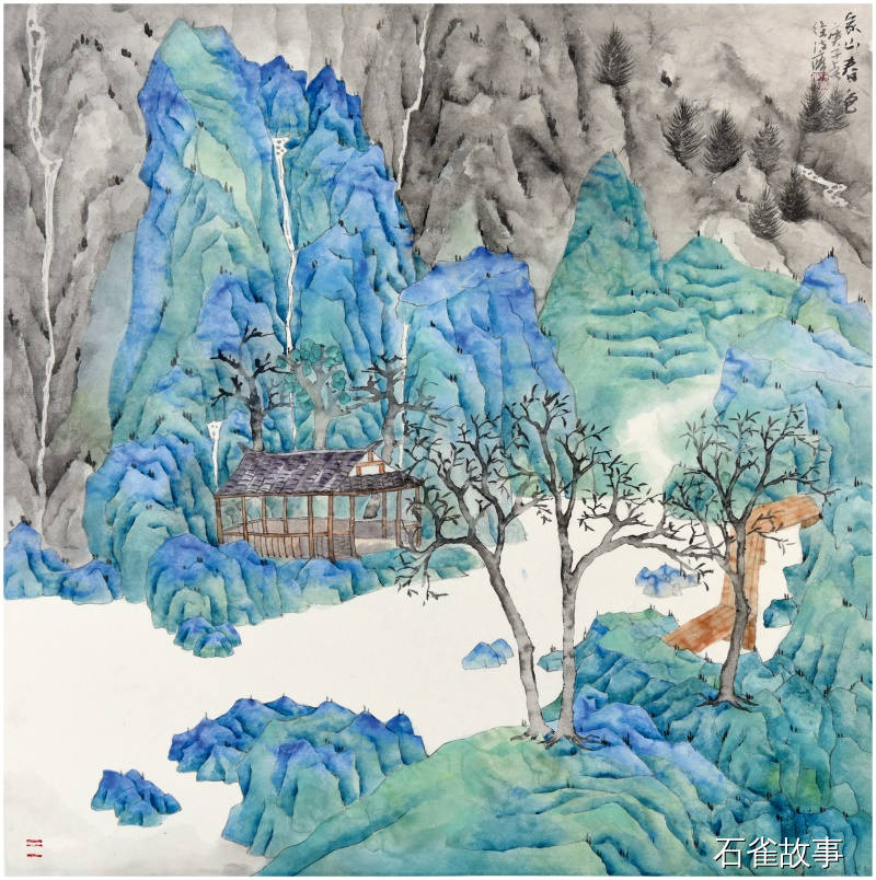 徐海庆 作品66x65(4平尺)神游徐海庆 作品66x131